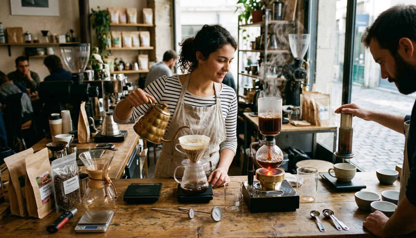 Exploration des méthodes d'extraction du café: Impact sur l'arôme