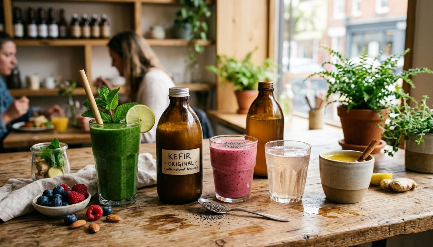 Les tendances émergentes des boissons santé : du smoothie au kéfir